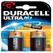 Duracell Ultra M3, C LR14 Engangsbatteri Alkaline